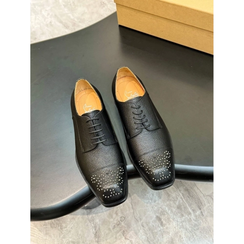 Christian Louboutin leather shoes 098,Oxfords,Christian Louboutin Sneakers,Luxury Shoes
