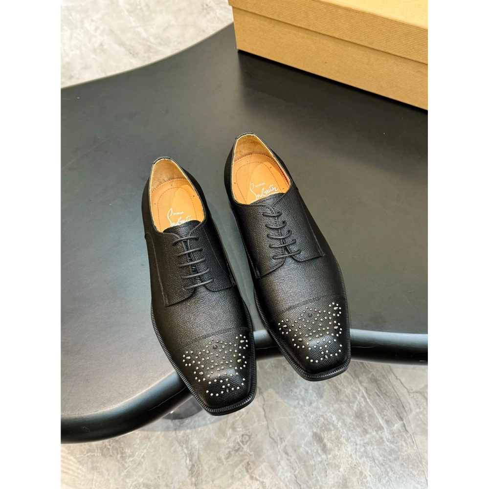 Christian Louboutin leather shoes 098,Oxfords,Christian Louboutin Sneakers,Luxury Shoes