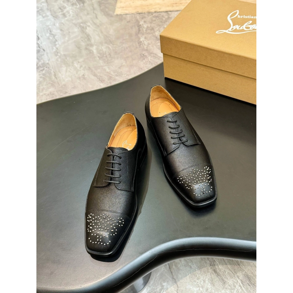 Christian Louboutin leather shoes 098,Oxfords,Christian Louboutin Sneakers,Luxury Shoes