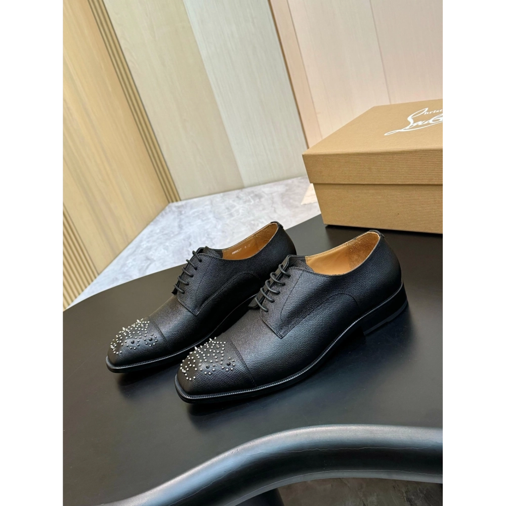 Christian Louboutin leather shoes 098,Oxfords,Christian Louboutin Sneakers,Luxury Shoes