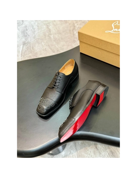 Christian Louboutin leather shoes 098,Oxfords,Christian Louboutin Sneakers,Luxury Shoes