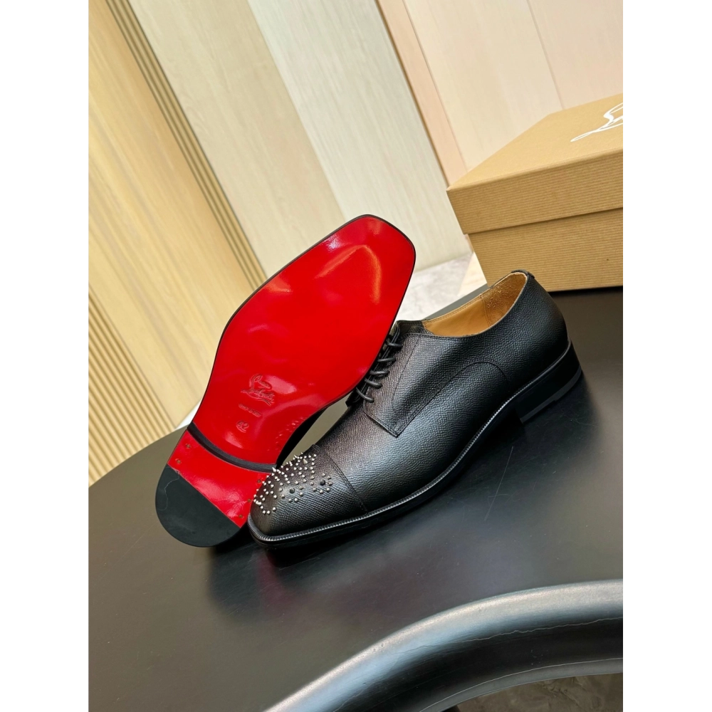Christian Louboutin leather shoes 098,Oxfords,Christian Louboutin Sneakers,Luxury Shoes
