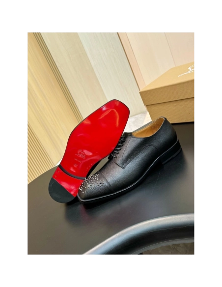 Christian Louboutin leather shoes 098,Oxfords,Christian Louboutin Sneakers,Luxury Shoes