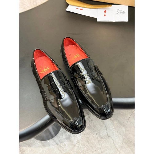 Christian Louboutin leather shoes 090,Oxfords,Christian Louboutin Sneakers,Luxury Shoes