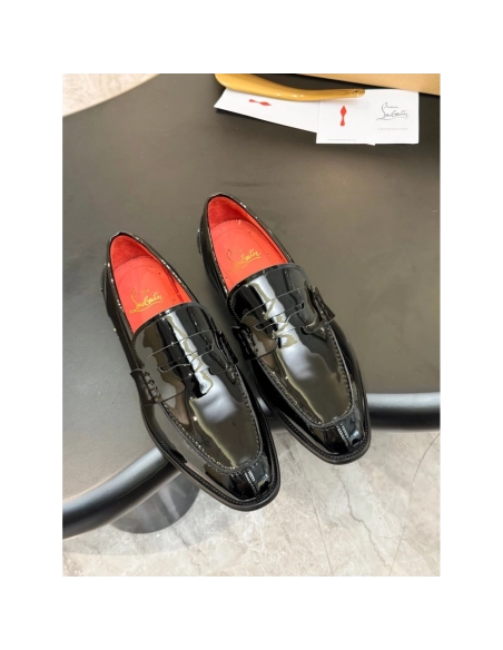 Christian Louboutin leather shoes 090,Oxfords,Christian Louboutin Sneakers,Luxury Shoes