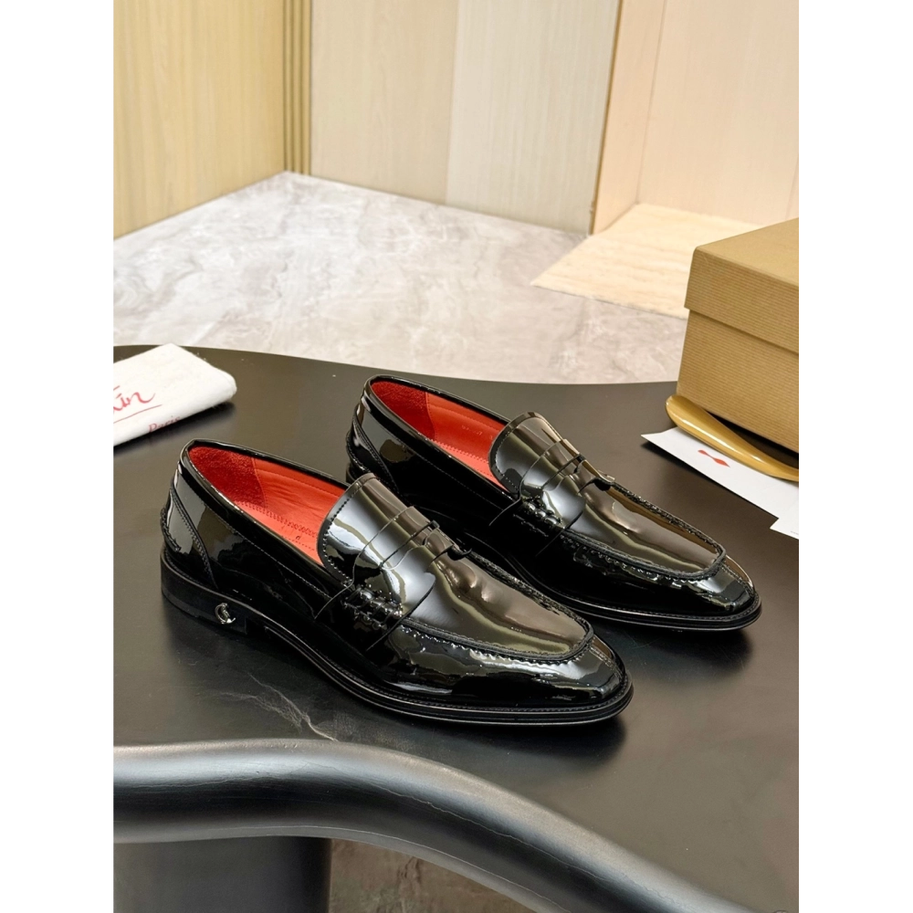 Christian Louboutin leather shoes 090,Oxfords,Christian Louboutin Sneakers,Luxury Shoes