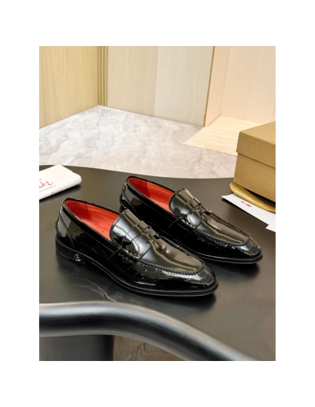 Christian Louboutin leather shoes 090,Oxfords,Christian Louboutin Sneakers,Luxury Shoes