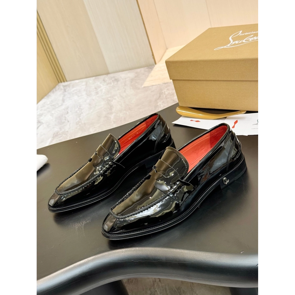 Christian Louboutin leather shoes 090,Oxfords,Christian Louboutin Sneakers,Luxury Shoes