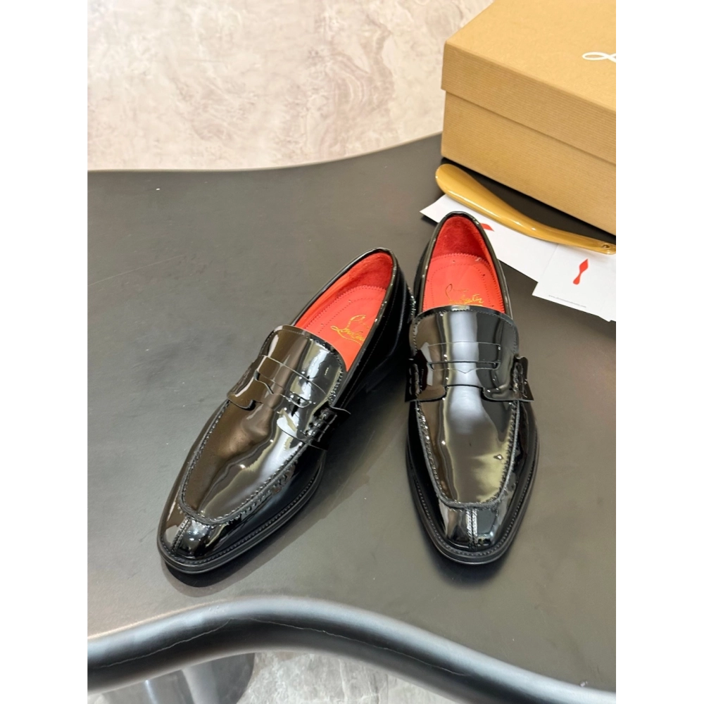 Christian Louboutin leather shoes 090,Oxfords,Christian Louboutin Sneakers,Luxury Shoes