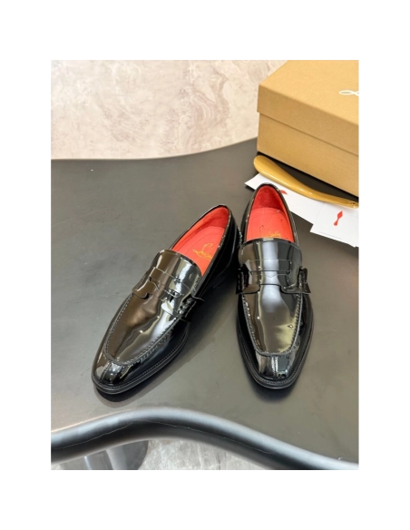 Christian Louboutin leather shoes 090,Oxfords,Christian Louboutin Sneakers,Luxury Shoes