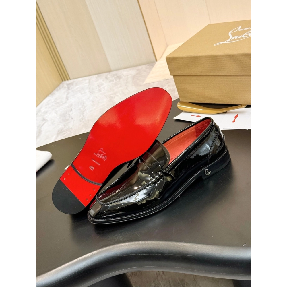Christian Louboutin leather shoes 090,Oxfords,Christian Louboutin Sneakers,Luxury Shoes