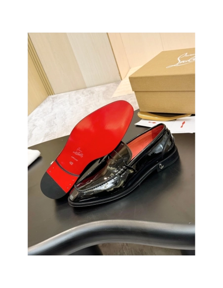 Christian Louboutin leather shoes 090,Oxfords,Christian Louboutin Sneakers,Luxury Shoes