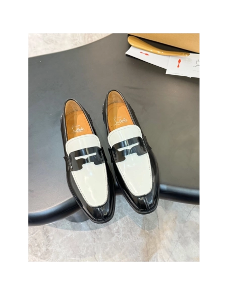 Christian Louboutin leather shoes 091,Oxfords,Christian Louboutin Sneakers,Luxury Shoes