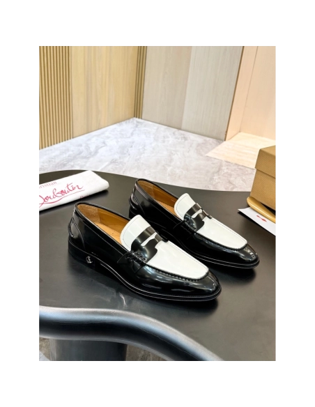 Christian Louboutin leather shoes 091,Oxfords,Christian Louboutin Sneakers,Luxury Shoes