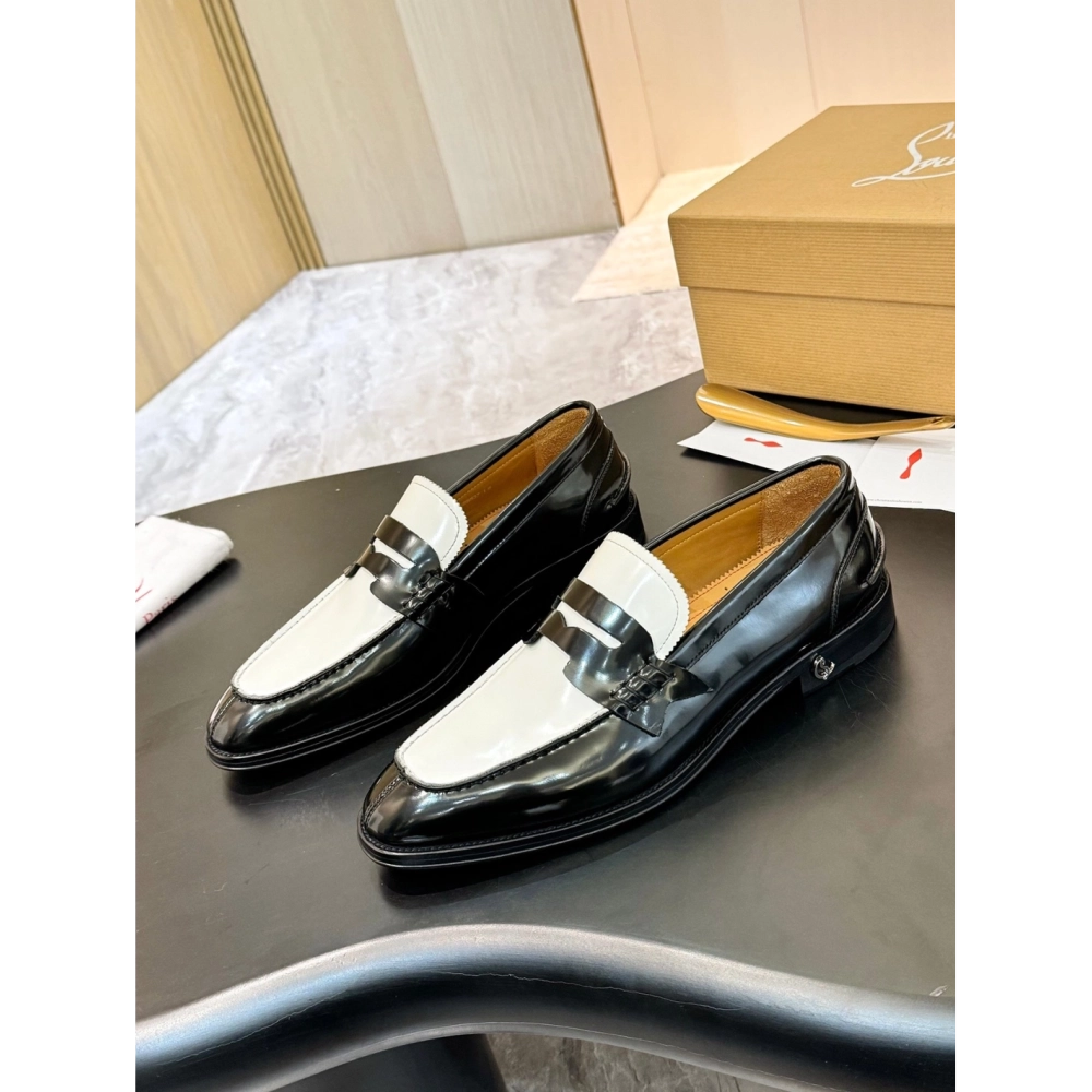Christian Louboutin leather shoes 091,Oxfords,Christian Louboutin Sneakers,Luxury Shoes