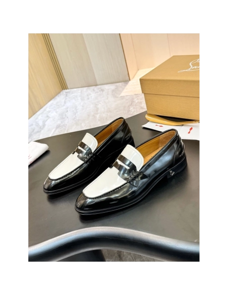Christian Louboutin leather shoes 091,Oxfords,Christian Louboutin Sneakers,Luxury Shoes