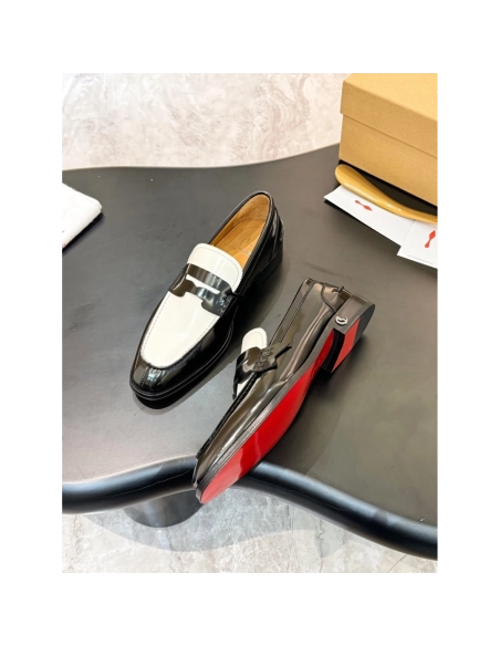 Christian Louboutin leather shoes 091,Oxfords,Christian Louboutin Sneakers,Luxury Shoes