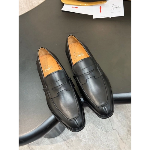 Christian Louboutin leather shoes 092,Oxfords,Christian Louboutin Sneakers,Luxury Shoes