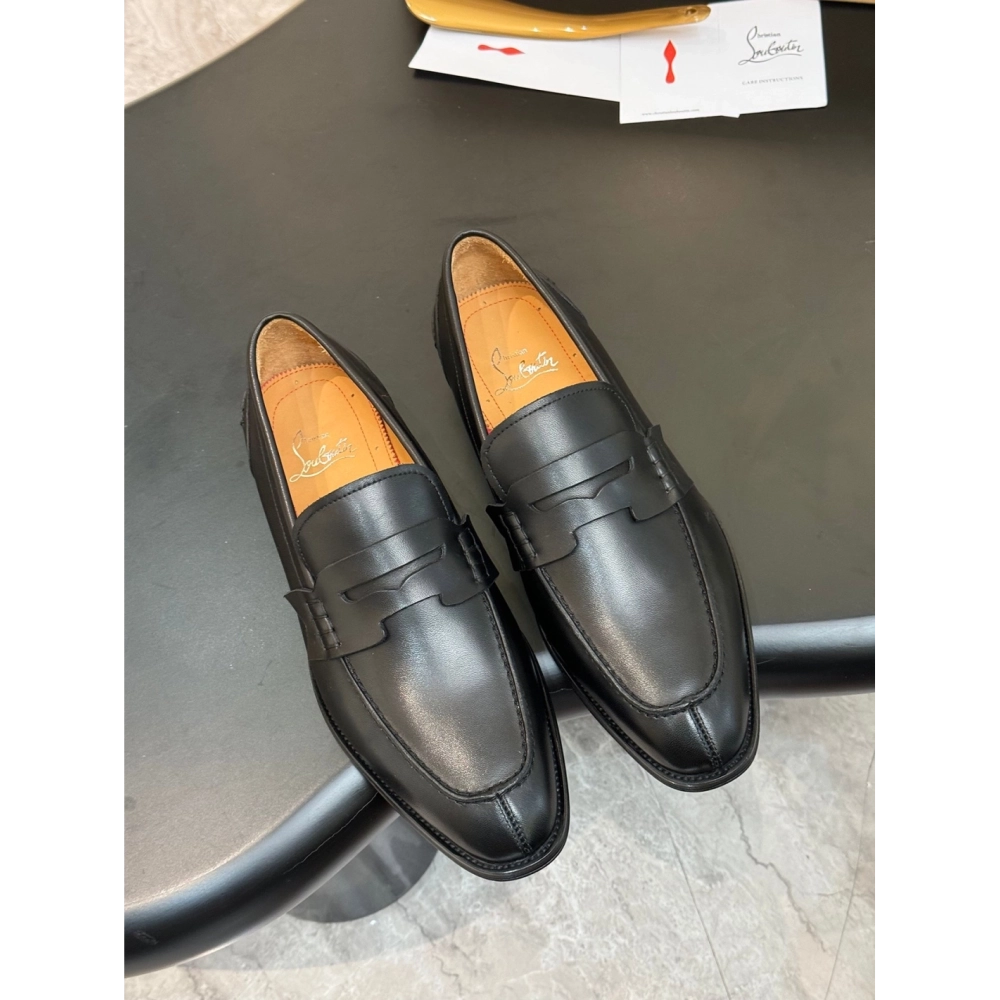 Christian Louboutin leather shoes 092,Oxfords,Christian Louboutin Sneakers,Luxury Shoes