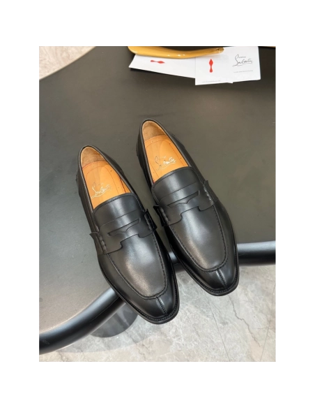 Christian Louboutin leather shoes 092,Oxfords,Christian Louboutin Sneakers,Luxury Shoes