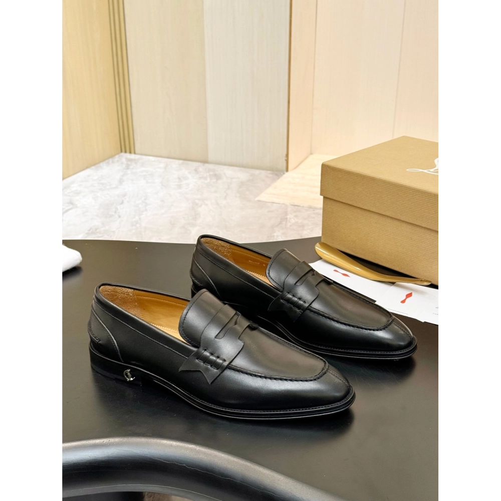 Christian Louboutin leather shoes 092,Oxfords,Christian Louboutin Sneakers,Luxury Shoes