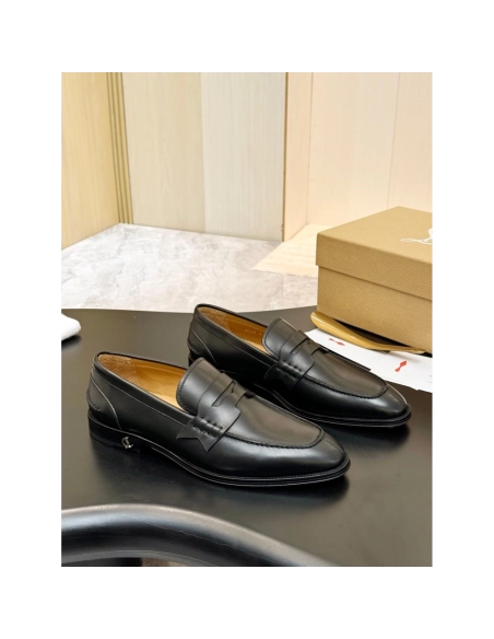 Christian Louboutin leather shoes 092,Oxfords,Christian Louboutin Sneakers,Luxury Shoes