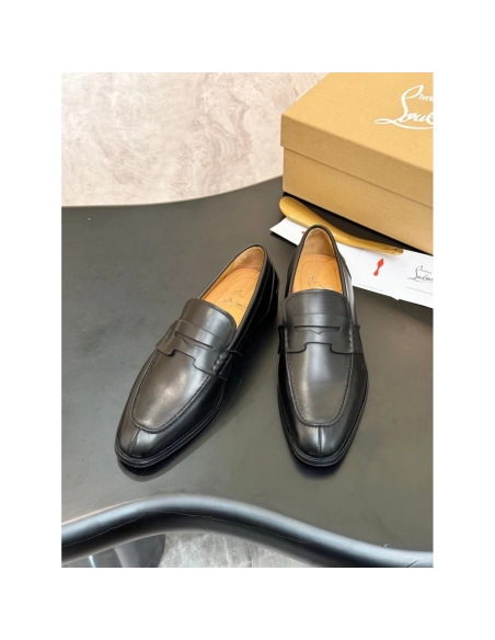 Christian Louboutin leather shoes 092,Oxfords,Christian Louboutin Sneakers,Luxury Shoes