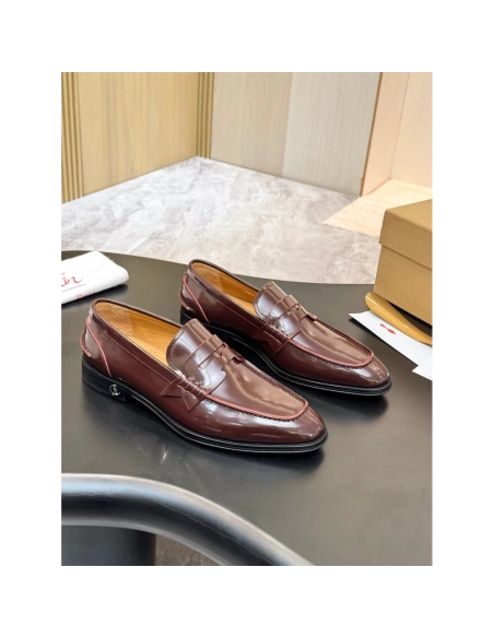Christian Louboutin leather shoes 093,Oxfords,Christian Louboutin Sneakers,Luxury Shoes
