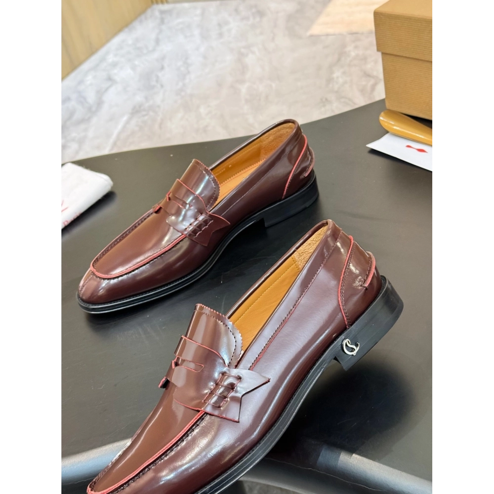 Christian Louboutin leather shoes 093,Oxfords,Christian Louboutin Sneakers,Luxury Shoes
