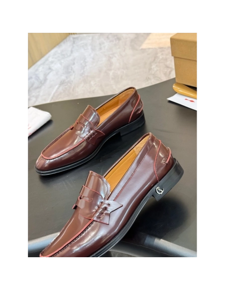 Christian Louboutin leather shoes 093,Oxfords,Christian Louboutin Sneakers,Luxury Shoes