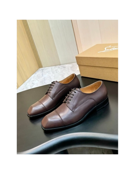 Christian Louboutin leather shoes 099,Oxfords,Christian Louboutin Sneakers,Luxury Shoes