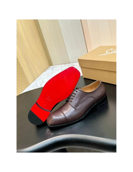 Christian Louboutin leather shoes 099,Oxfords,Christian Louboutin Sneakers,Luxury Shoes