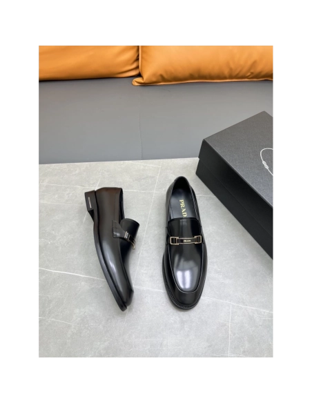 Prada leather shoes 001,PRADA SNEAKERS,Luxury Shoes