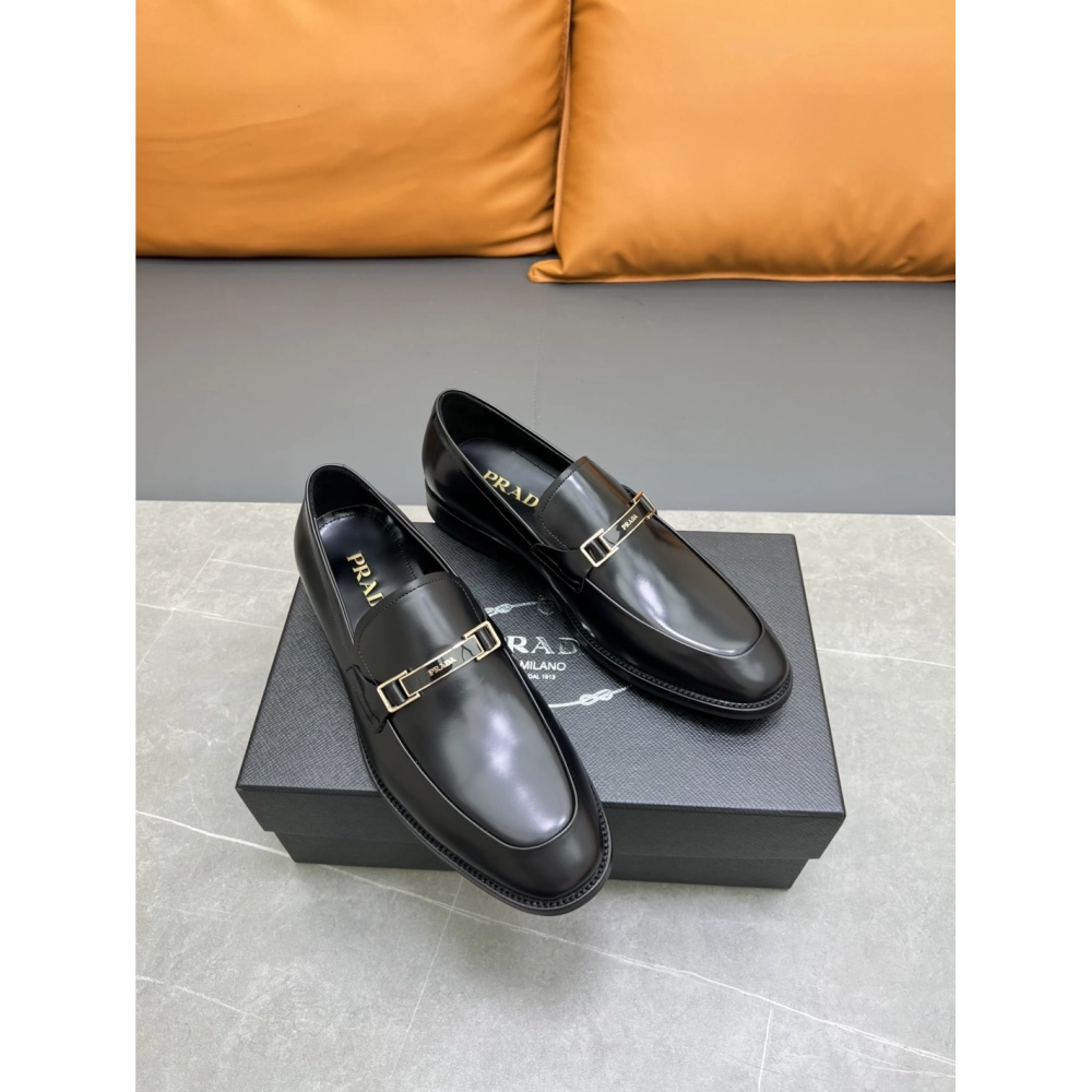 Prada leather shoes 001,PRADA SNEAKERS,Luxury Shoes