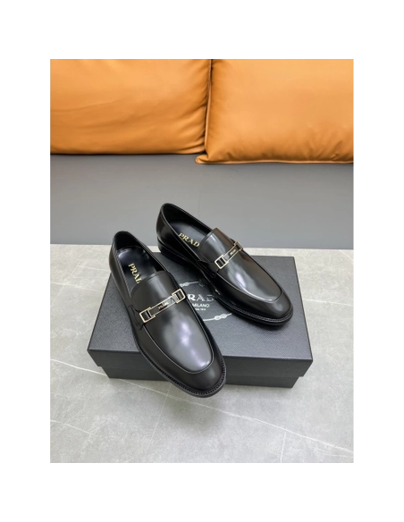 Prada leather shoes 001,PRADA SNEAKERS,Luxury Shoes