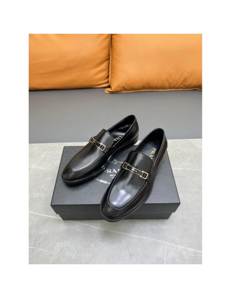 Prada leather shoes 001,PRADA SNEAKERS,Luxury Shoes