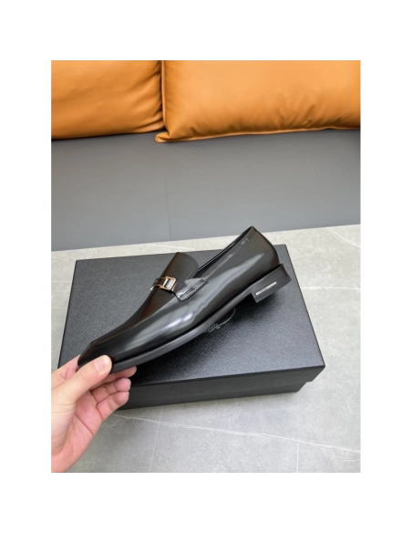 Prada leather shoes 001,PRADA SNEAKERS,Luxury Shoes