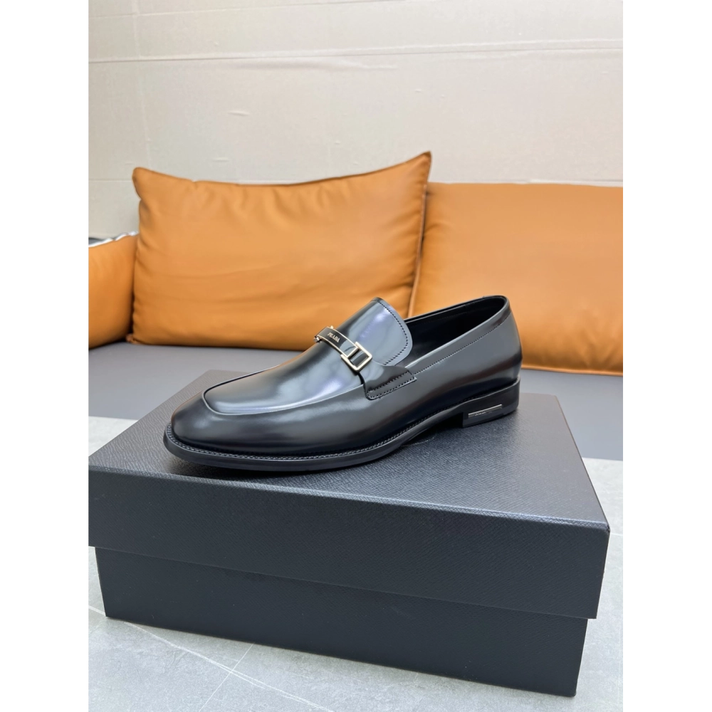 Prada leather shoes 001,PRADA SNEAKERS,Luxury Shoes