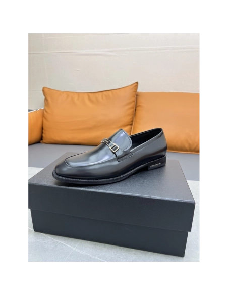 Prada leather shoes 001,PRADA SNEAKERS,Luxury Shoes