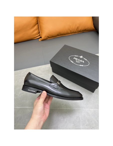 Prada leather shoes 001,PRADA SNEAKERS,Luxury Shoes