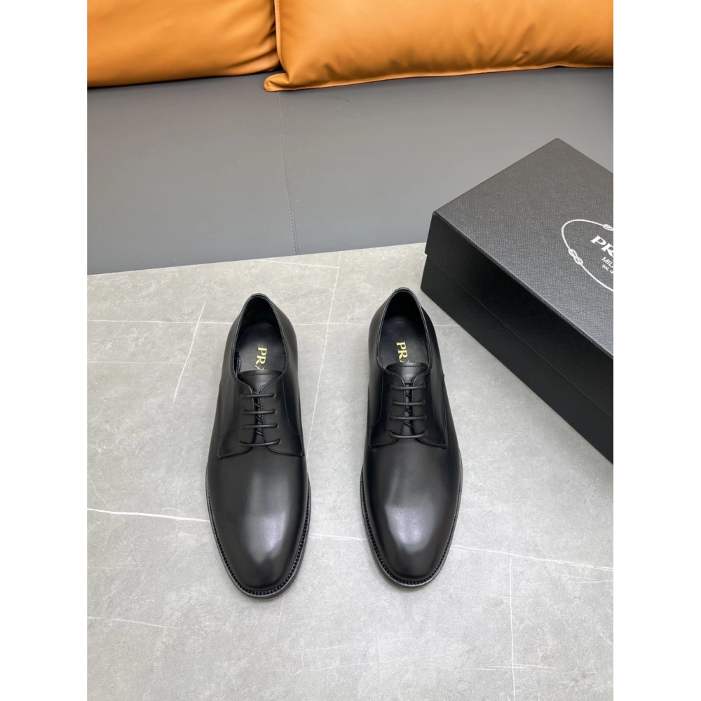 Prada leather shoes 005,PRADA SNEAKERS,Luxury Shoes