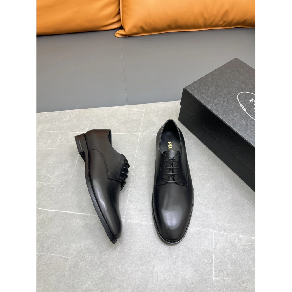 Prada leather shoes 005,PRADA SNEAKERS,Luxury Shoes