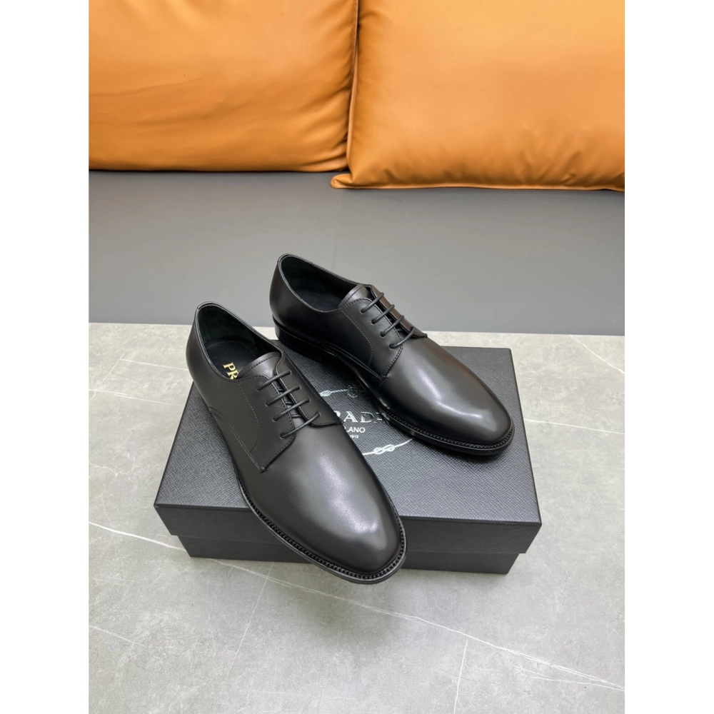 Prada leather shoes 005,PRADA SNEAKERS,Luxury Shoes