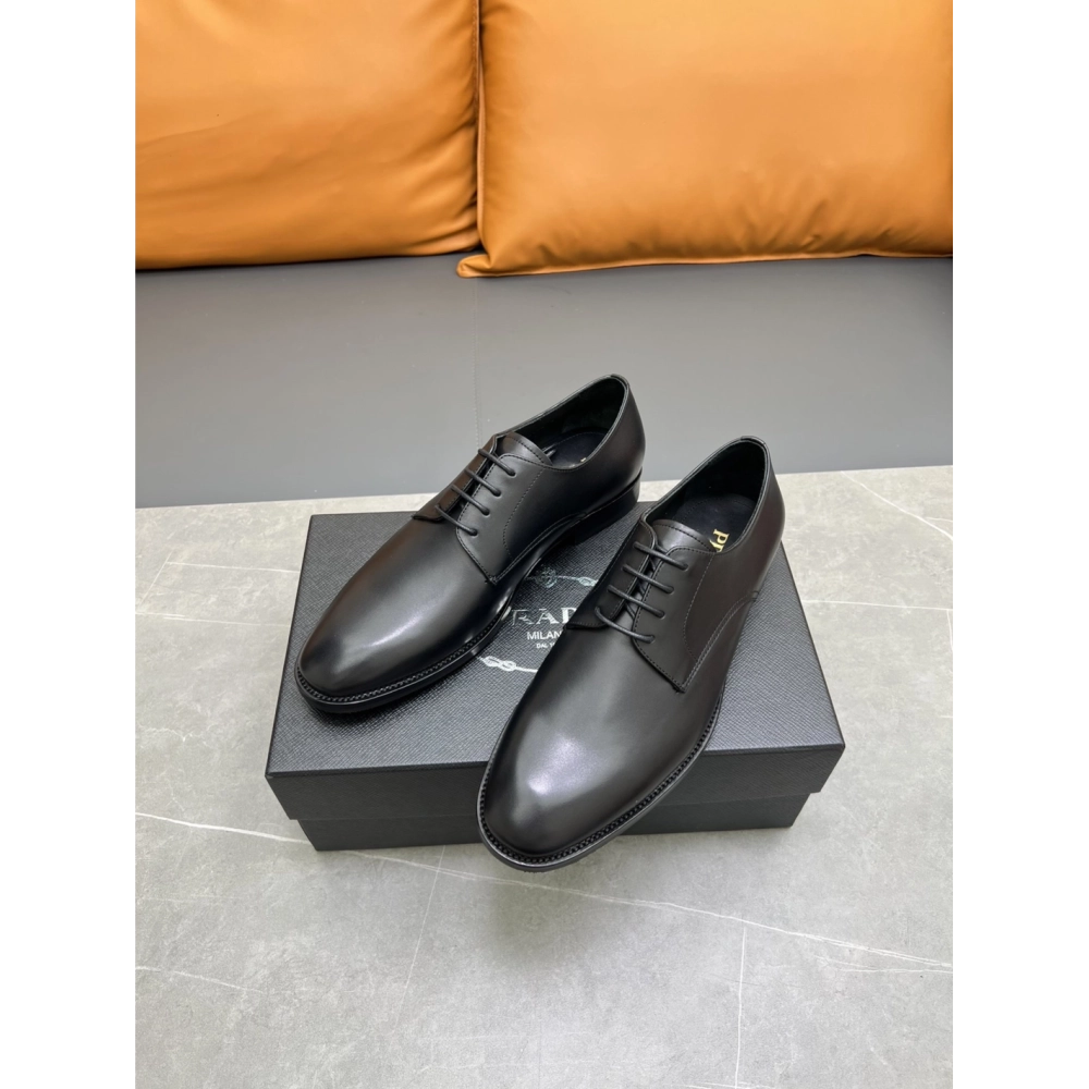 Prada leather shoes 005,PRADA SNEAKERS,Luxury Shoes