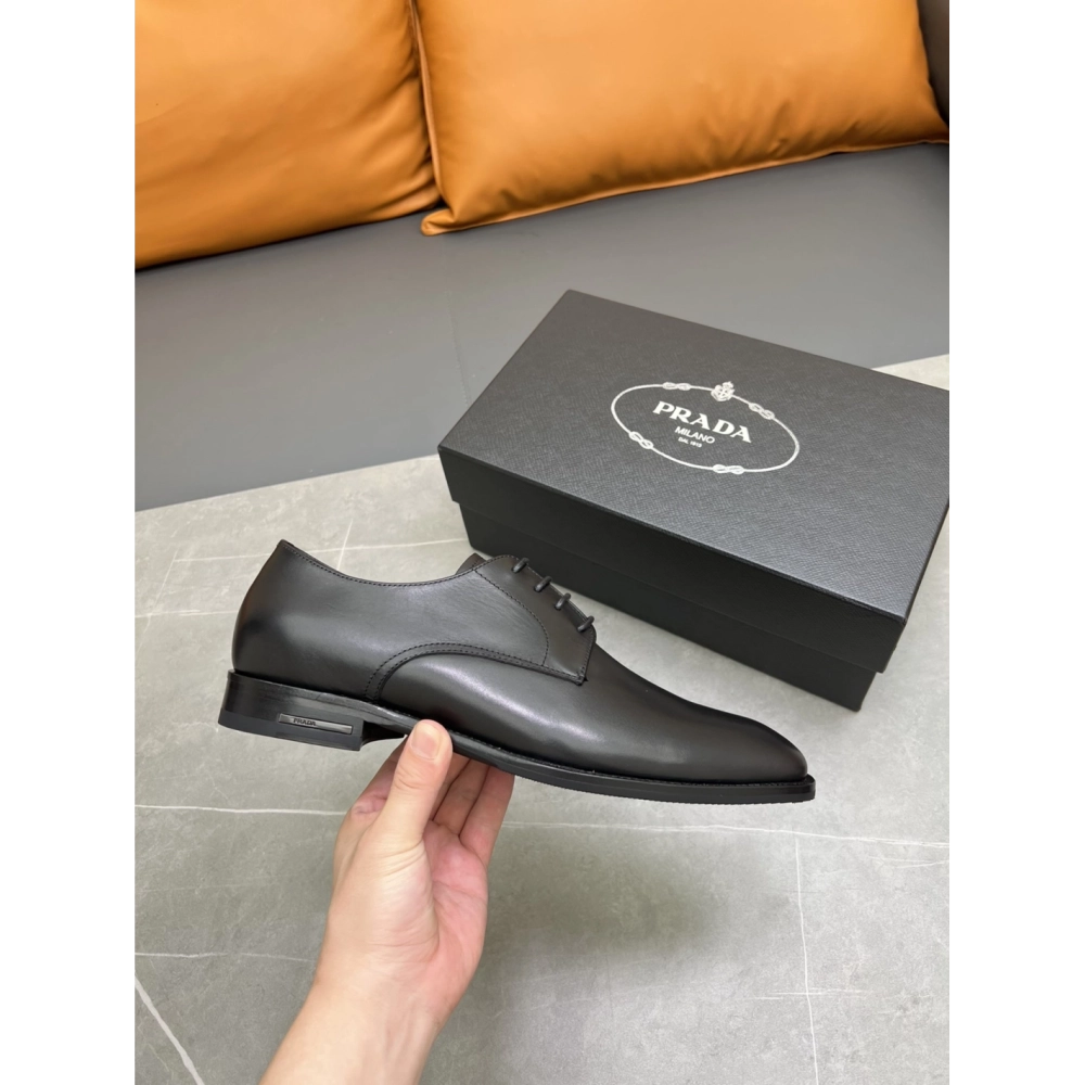 Prada leather shoes 005,PRADA SNEAKERS,Luxury Shoes