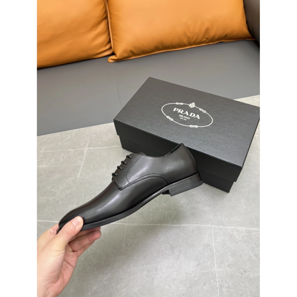 Prada leather shoes 005,PRADA SNEAKERS,Luxury Shoes