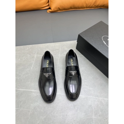Prada leather shoes 006,PRADA SNEAKERS,Luxury Shoes