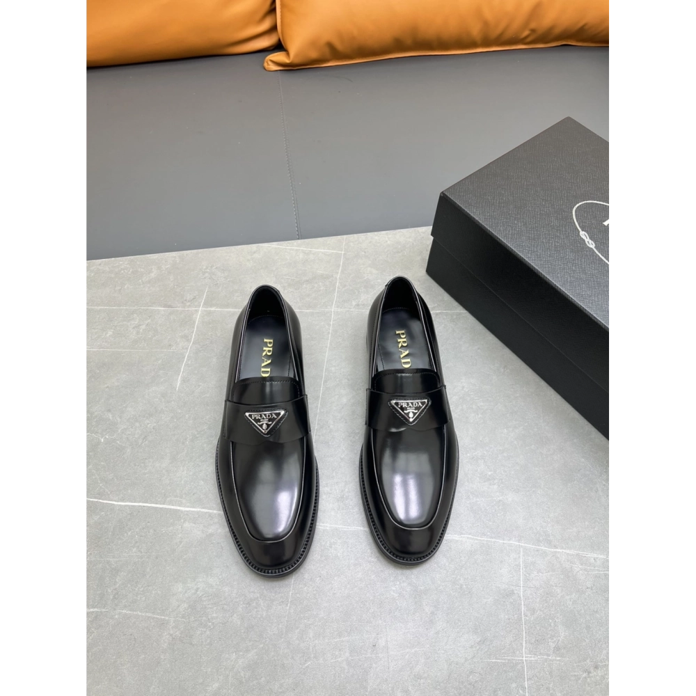 Prada leather shoes 006,PRADA SNEAKERS,Luxury Shoes