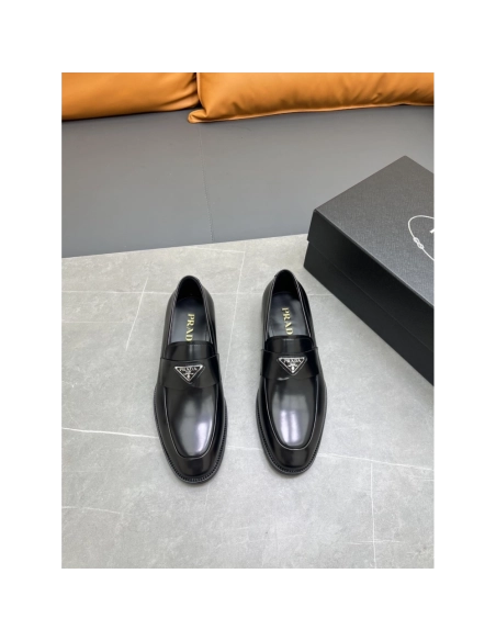 Prada leather shoes 006,PRADA SNEAKERS,Luxury Shoes
