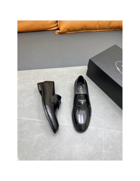 Prada leather shoes 006,PRADA SNEAKERS,Luxury Shoes